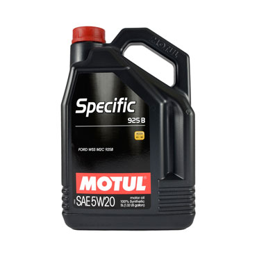 MOTUL SPECIFIC 925B 5w20 5л. синтетика, для JAGUAR & LAND-ROVER V8, 5.0л, масло моторное